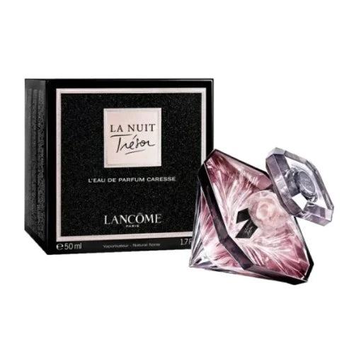 La Nuit Trésor apa de parfum, senzual, floral-oriental, diamant negru, Lancôme, 50 ml
